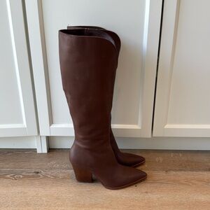Dolce Vita Rocky Boot in Chocolate Leather Size 6